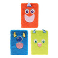 Koopman plush notebook monster multicolor for children and creative writing.