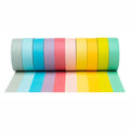 Colorations - pastel colored washi tape, set of 10