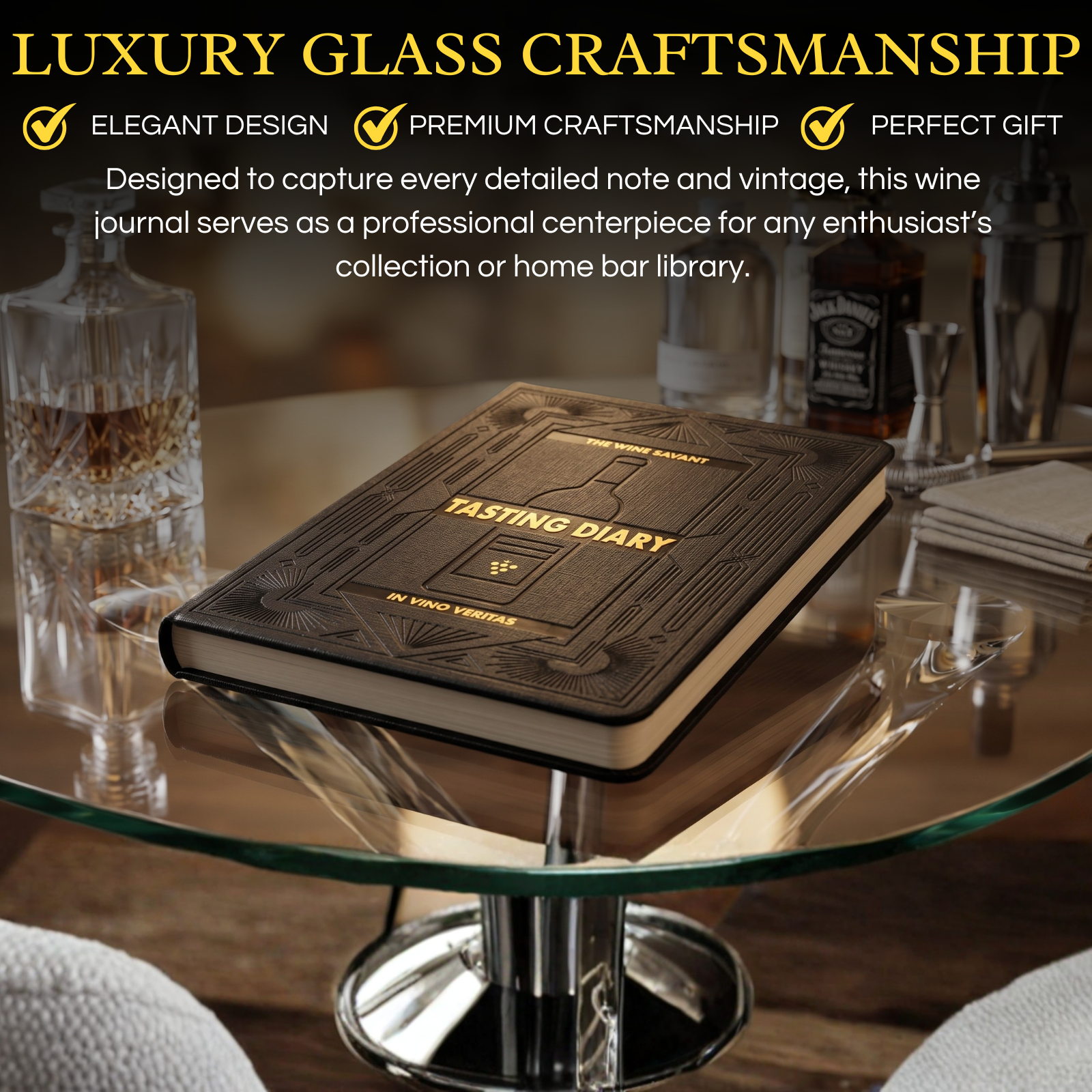 Wine Folly Wine Journal Guided Wine Tasting Notes 5 X 7 B6 Notebook Features 4 Step Tasting Method W