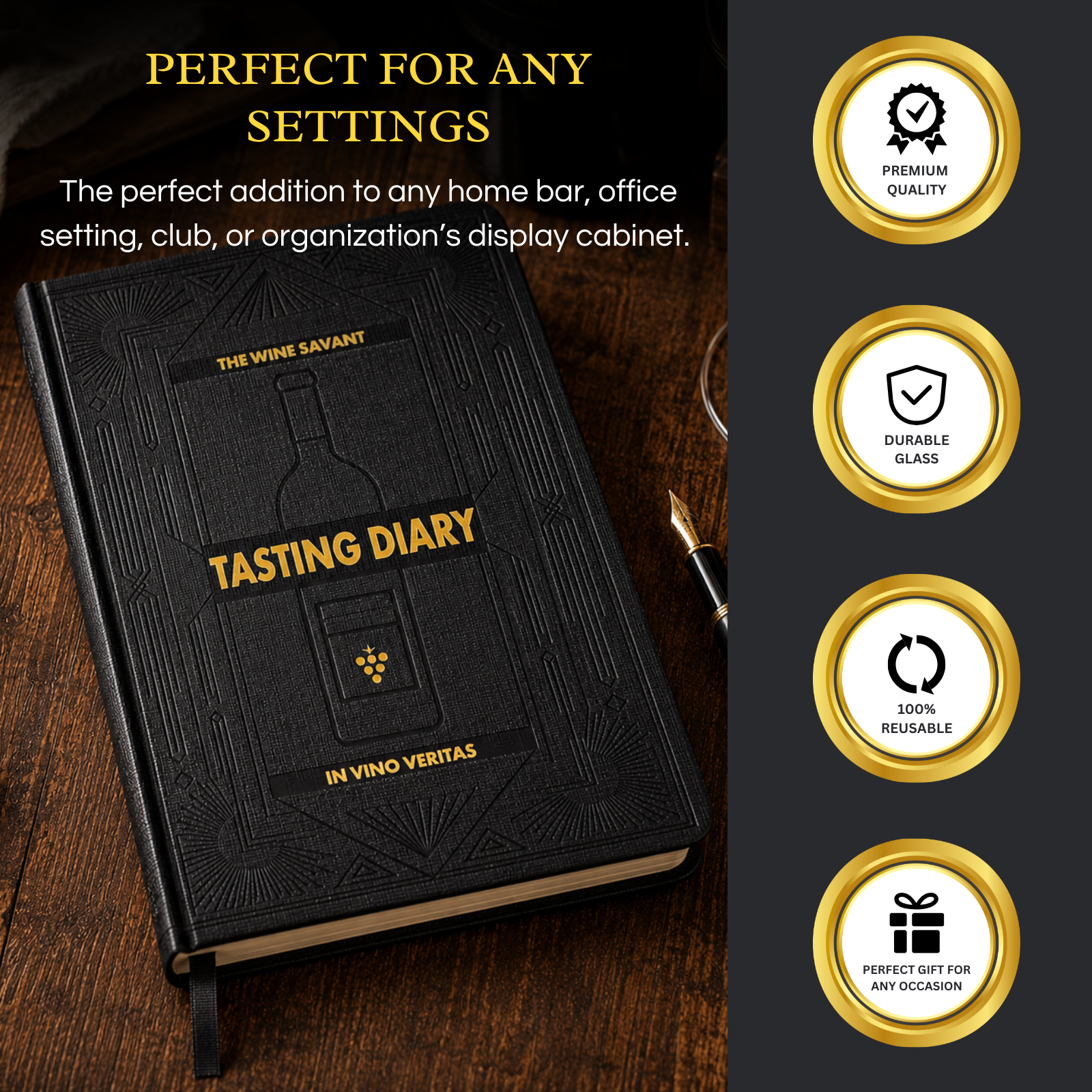 Wine Folly Wine Journal Guided Wine Tasting Notes 5 X 7 B6 Notebook Features 4 Step Tasting Method W