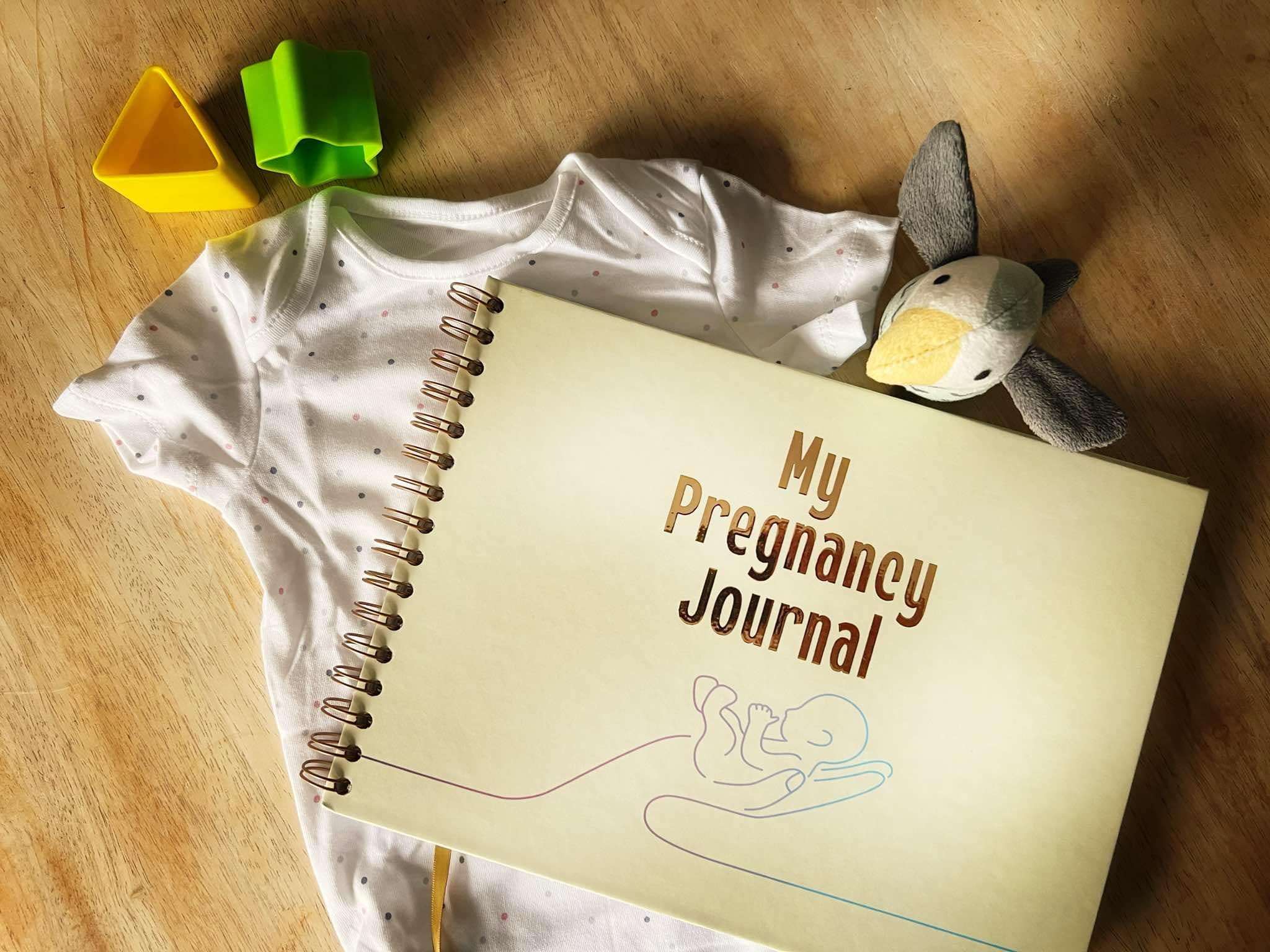 Luxury Pregnancy Journal – The Perfect Pregnancy Gift for First-Time Parent (Irish Brand))